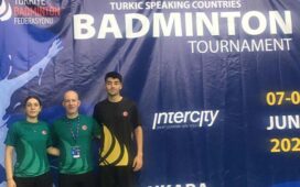 Sporcularımız Türkçe Konuşan Ülkeler Badminton Şampiyonası’nda