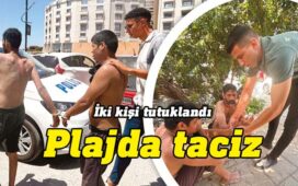 Girne'de Kervansaray Plajı'nda dün öğle saatlerinde taciz olayı yaşandı.